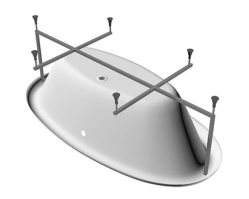 Приобрести Акриловая ванна Relisan Neona 180x90 Гл000000548 без гидромассажа в магазине сантехники Santeh-Crystal.ru