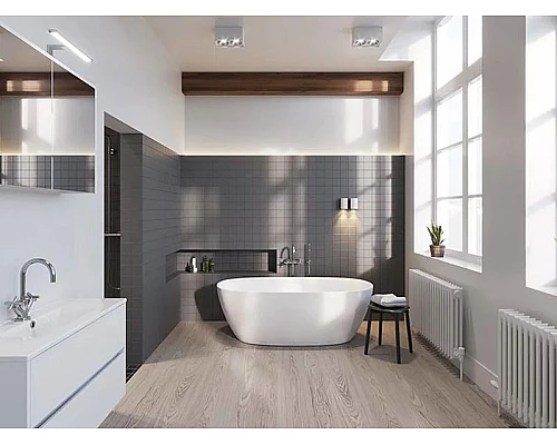 Приобрести Акриловая ванна Riho Alpha 170х80 B092001005 без гидромассажа в магазине сантехники Santeh-Crystal.ru