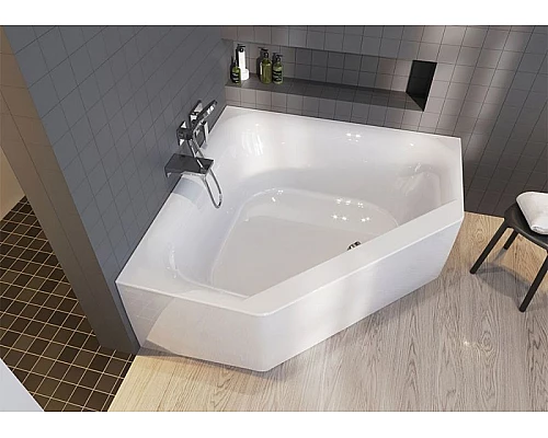 Купить Акриловая ванна Riho Austin 145х145 B005019005 (BD7600500000000) без гидромассажа в магазине сантехники Santeh-Crystal.ru