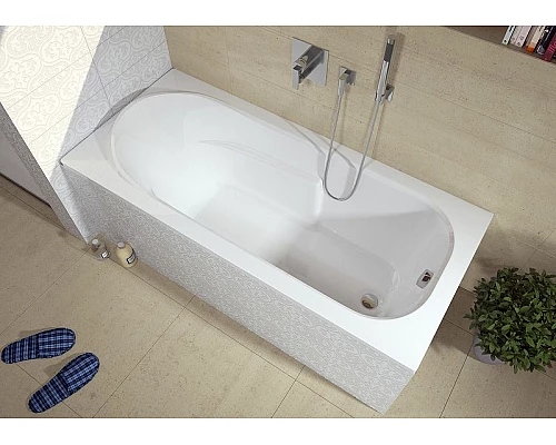 Купить Акриловая ванна Riho Columbia 150x75 B002001005 (BA0200500000000) без гидромассажа в магазине сантехники Santeh-Crystal.ru