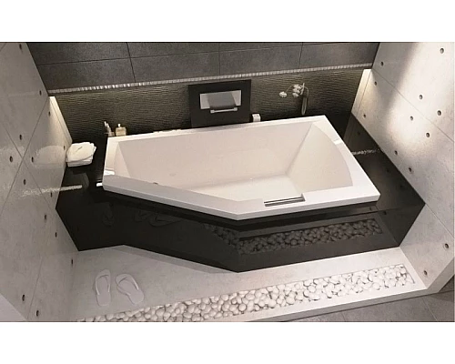 Приобрести Акриловая ванна Riho Geta 170x90 B032001005 (BA8900500000000) L без гидромассажа в магазине сантехники Santeh-Crystal.ru