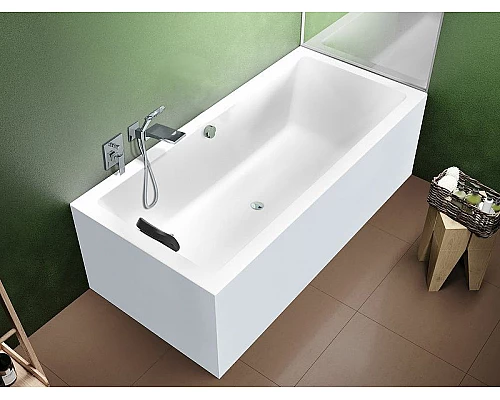 Заказать Акриловая ванна Riho Lugo 190х80 L B135015005 (BD6800500000000) без гидромассажа в магазине сантехники Santeh-Crystal.ru
