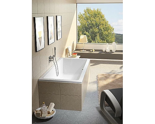 Приобрести Акриловая ванна Riho Lusso 200x90 B016001005 (BA6000500000000) без гидромассажа в магазине сантехники Santeh-Crystal.ru