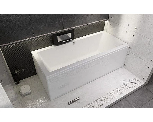 Приобрести Акриловая ванна Riho Lusso 200x90 B016001005 (BA6000500000000) без гидромассажа в магазине сантехники Santeh-Crystal.ru