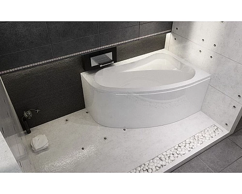 Заказать Акриловая ванна Riho Lyra 153x100 B022001005 (BA6800500000000) L без гидромассажа в магазине сантехники Santeh-Crystal.ru
