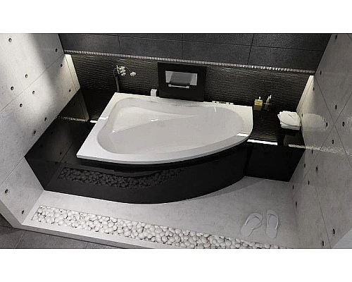 Заказать Акриловая ванна Riho Lyra 153x100 B021001005 (BA6700500000000) R без гидромассажа в магазине сантехники Santeh-Crystal.ru