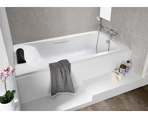 Заказать Акриловая ванна Roca BeCool 180х80 ZRU9302782 без гидромассажа в магазине сантехники Santeh-Crystal.ru