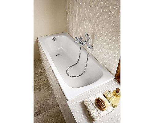 Заказать Стальная ванна Roca Contesa 100x70 212D07001 без антискользящего покрытия в магазине сантехники Santeh-Crystal.ru