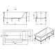 Заказать Акриловая ванна Roca Easy 180x80 248618000 без гидромассажа в магазине сантехники Santeh-Crystal.ru
