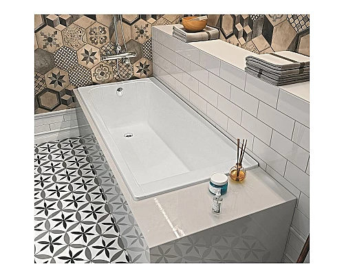 Приобрести Акриловая ванна Roca Elba 170x75 248507000 без гидромассажа в магазине сантехники Santeh-Crystal.ru