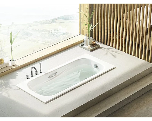 Купить Стальная ванна Roca Princess 170x75 2202E0000 с антискользящим покрытием в магазине сантехники Santeh-Crystal.ru