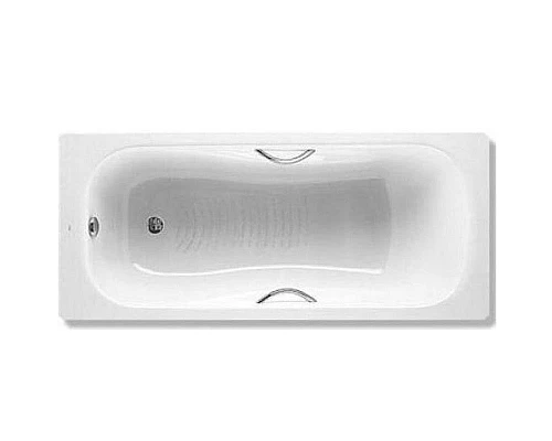 Приобрести Стальная ванна Roca Princess-N 160x75 2203E0000 с антискользящим покрытием в магазине сантехники Santeh-Crystal.ru