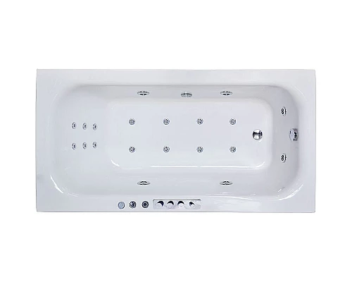 Купить Акриловая ванна Royal Bath Accord De Luxe 180x90 RB627100DL с гидромассажем в магазине сантехники Santeh-Crystal.ru