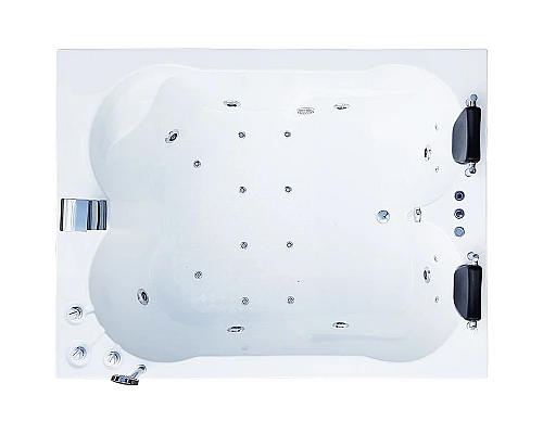 Заказать Акриловая ванна Royal Bath Hardon De Luxe 200х150 RB083100DL с гидромассажем в магазине сантехники Santeh-Crystal.ru
