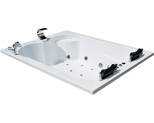 Заказать Акриловая ванна Royal Bath Hardon De Luxe 200х150 RB083100DL с гидромассажем в магазине сантехники Santeh-Crystal.ru
