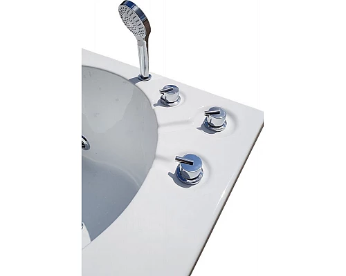 Заказать Акриловая ванна Royal Bath Hardon De Luxe 200х150 RB083100DL с гидромассажем в магазине сантехники Santeh-Crystal.ru