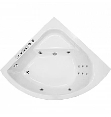 Акриловая ванна Royal Bath Rojo Comfort 150x150 RB375201CO с гидромассажем