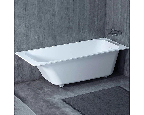 Приобрести Ванна из литьевого мрамора 170x70 см Salini S-Sense Orlanda Kit 102111G в магазине сантехники Santeh-Crystal.ru