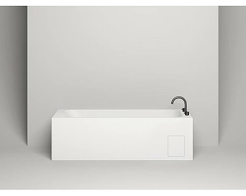 Приобрести Ванна из литьевого мрамора 170x70 см Salini S-Sense Orlanda Kit 102111G в магазине сантехники Santeh-Crystal.ru