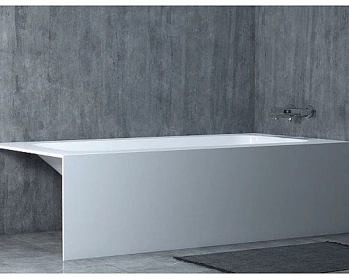 Приобрести Ванна из литьевого мрамора 170x70 см Salini S-Sense Orlanda Kit 102111G в магазине сантехники Santeh-Crystal.ru