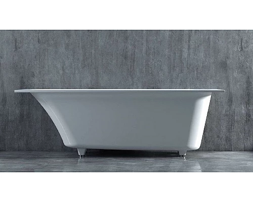 Приобрести Ванна из литьевого мрамора 170x70 см Salini S-Sense Orlanda Kit 102111G в магазине сантехники Santeh-Crystal.ru