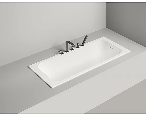 Приобрести Ванна из литьевого мрамора 170x70 см Salini S-Sense Orlanda Kit 102111G в магазине сантехники Santeh-Crystal.ru