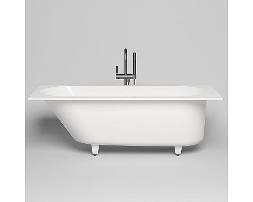 Купить Ванна из литьевого мрамора 170x75 см Salini S-Stone Ornella Kit 102421M в магазине сантехники Santeh-Crystal.ru