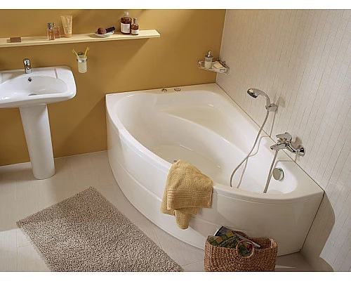 Заказать Акриловая ванна Santek Гоа 150 R без гидромассажа R в магазине сантехники Santeh-Crystal.ru