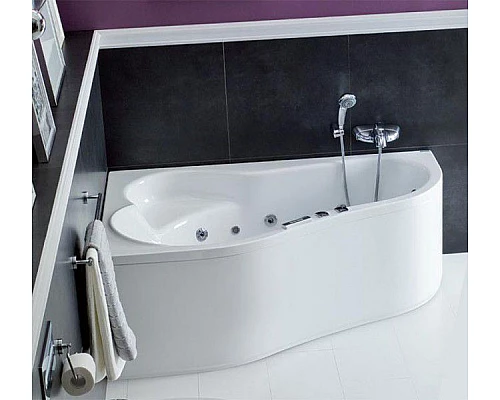 Приобрести Акриловая ванна Santek Ибица 150 R без гидромассажа R в магазине сантехники Santeh-Crystal.ru