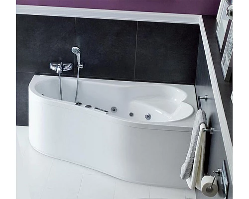 Приобрести Акриловая ванна Santek Ибица XL 160 R без гидромассажа R в магазине сантехники Santeh-Crystal.ru