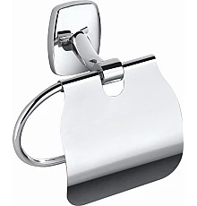 Держатель для туалетной бумаги с крышкой WONZON & WOGHAND, Хром (WW-1601)