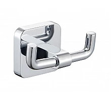 Двойной крючок для ванной WONZON & WOGHAND, Хром (WW-6625)