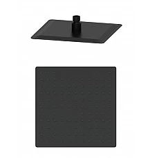 Тропическая лейка для душа WONZON & WOGHAND, Черный матовый (WW-88DP02-MB)