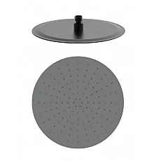 Тропическая лейка для душа WONZON & WOGHAND, Темный графит (WW-88DP04-BGM)