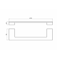 Вешалка для полотенец WONZON & WOGHAND, Хром (WW-9113)