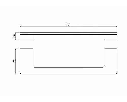 Приобрести Вешалка для полотенец WONZON & WOGHAND, Хром (WW-9113) в магазине сантехники Santeh-Crystal.ru