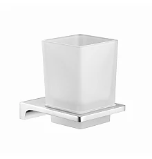 Стакан для зубных щеток с держателем WONZON & WOGHAND ECLIPSE, Хром (WW-9121-CR)