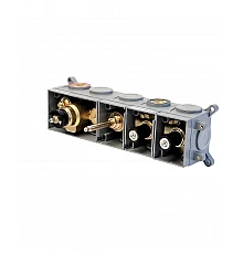 Скрытая часть термостатического смесителя на 2 потребителя WONZON & WOGHAND (WW-INB162A)