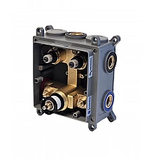 Скрытая часть термостатического смесителя на 2 потребителя WONZON & WOGHAND (WW-INB322A)