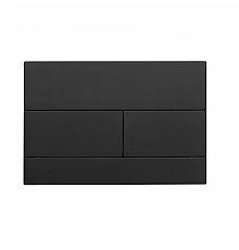 Кнопка смыва для инсталляции WONZON & WOGHAND, Черный матовый (WW-IB235-MB)