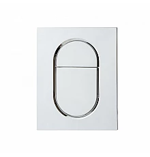 Кнопка смыва для инсталляции WONZON & WOGHAND, Хром (WW-IB257-CR)