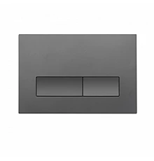 Кнопка смыва для инсталляции WONZON & WOGHAND, Темный графит (WW-IB224-BGM)