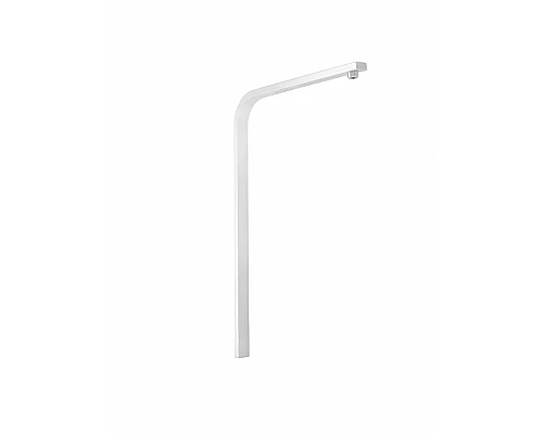 Удлиненная квадратная трубка для душевых систем WONZON & WOGHAND, Белый матовый (WW-LY001-MW)