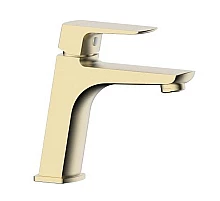 Смеситель для раковины WONZON & WOGHAND FORZA, Брашированное золото (WW-139031-BG)