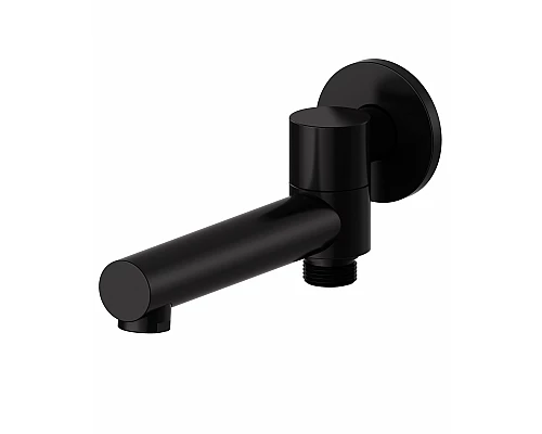 Носик с дивертором WONZON & WOGHAND, Черный матовый (WW-88SZ10-MB)