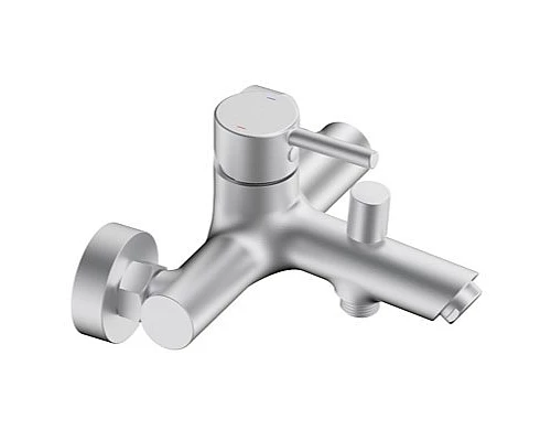 Смеситель для ванны с душем WONZON & WOGHAND SOLO, Брашированный никель (WW-639032-1-BN)