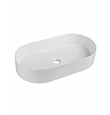 Накладная раковина овальная WONZON & WOGHAND ONTARIO, белый глянцевый (WW-RN41363-GW)