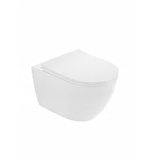 Унитаз подвесной безободковый WONZON & WOGHAND NILE, белый матовый (WW-UP2210-MW)