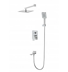 Душевая система встраиваемая WONZON & WOGHAND DIAMOND, Брашированный никель (WW-88939011-BN)