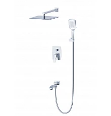 Душевая система встраиваемая WONZON & WOGHAND FLEX, Хром (WW-88939072-CR)